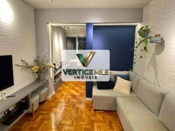 Apartamento Rua Barata Ribeiro- Copacabana 50m², 1 quarto (1 suíte) Mobiliado
