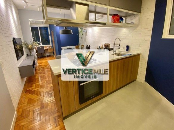 Apartamento Rua Barata Ribeiro- Copacabana 50m², 1 quarto (1 suíte) Mobiliado