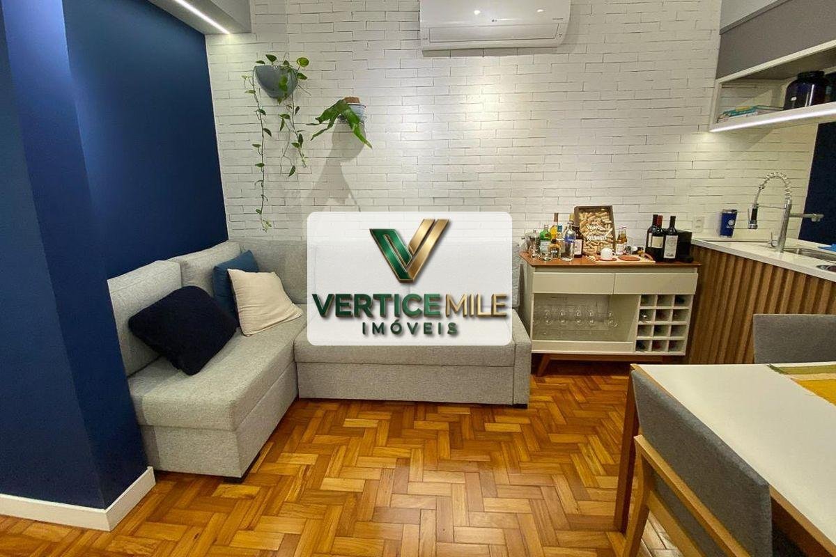 Apartamento Rua Barata Ribeiro- Copacabana 50m², 1 quarto (1 suíte) Mobiliado
