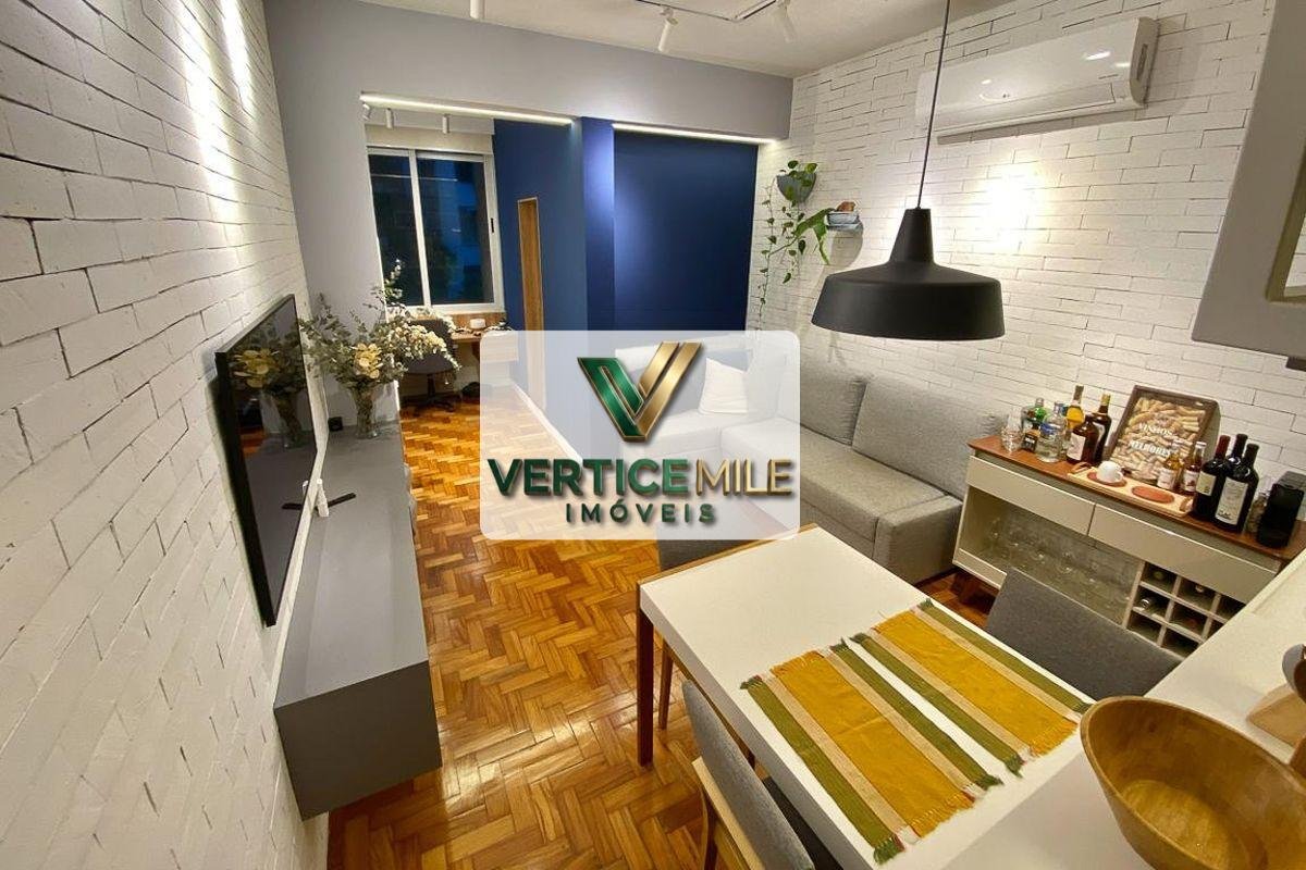 Apartamento Rua Barata Ribeiro- Copacabana 50m², 1 quarto (1 suíte) Mobiliado