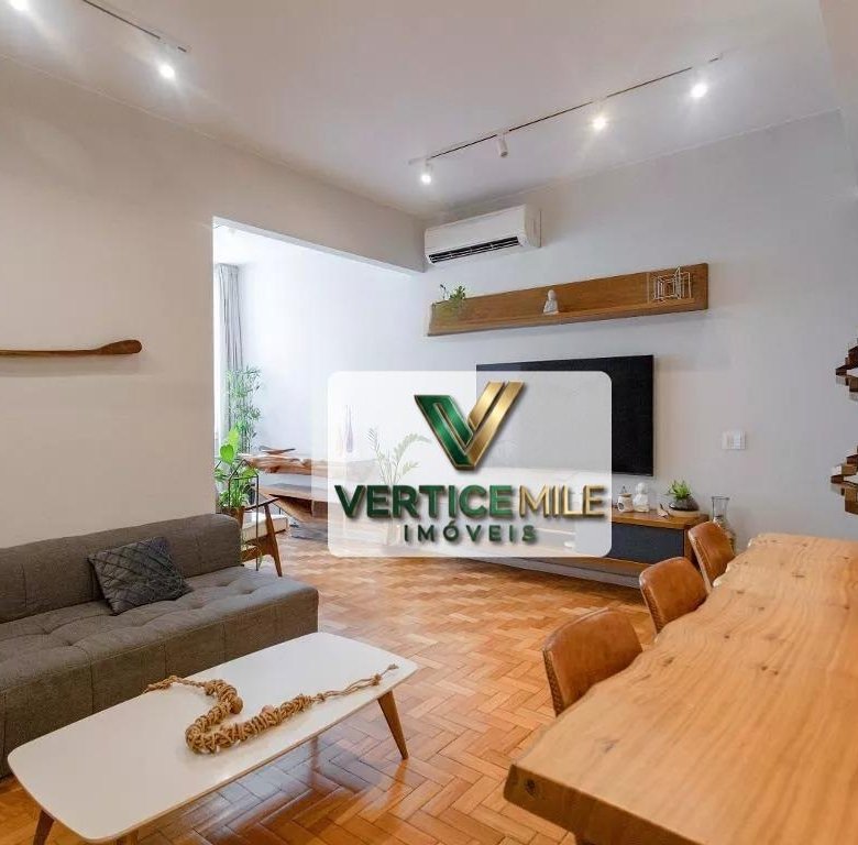 Apartamento reformado de 3 quartos com vaga em Laranjeiras Mobília Edificio Araxa
