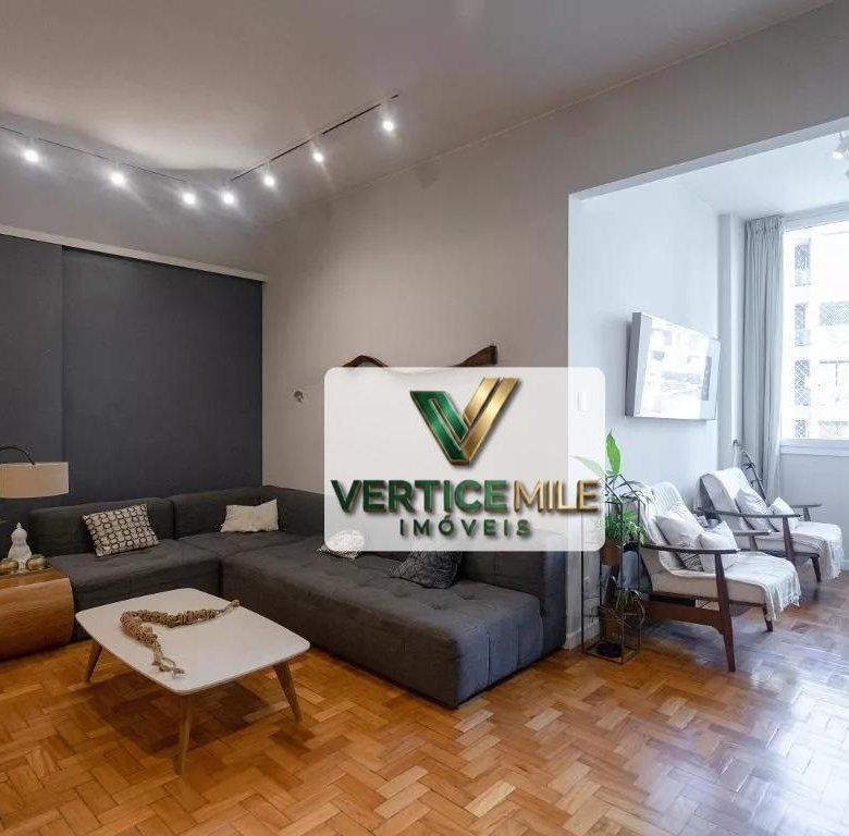 Apartamento reformado de 3 quartos com vaga em Laranjeiras Mobília Edificio Araxa