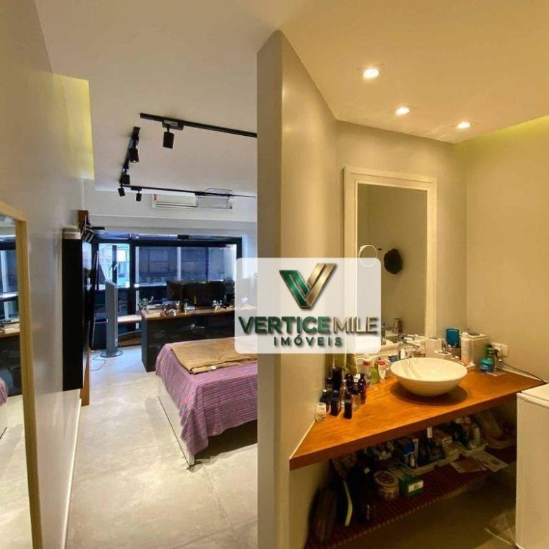 Apartamento mobiliado de 1 quarto para alugar na Praia do Flamengo