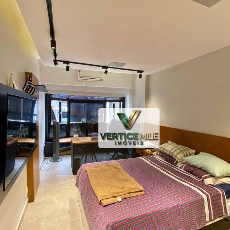 Apartamento mobiliado de 1 quarto para alugar na Praia do Flamengo
